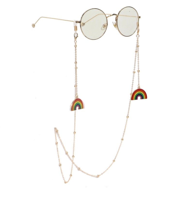 Rainbow LGBT Pride Eyeglass Chain
